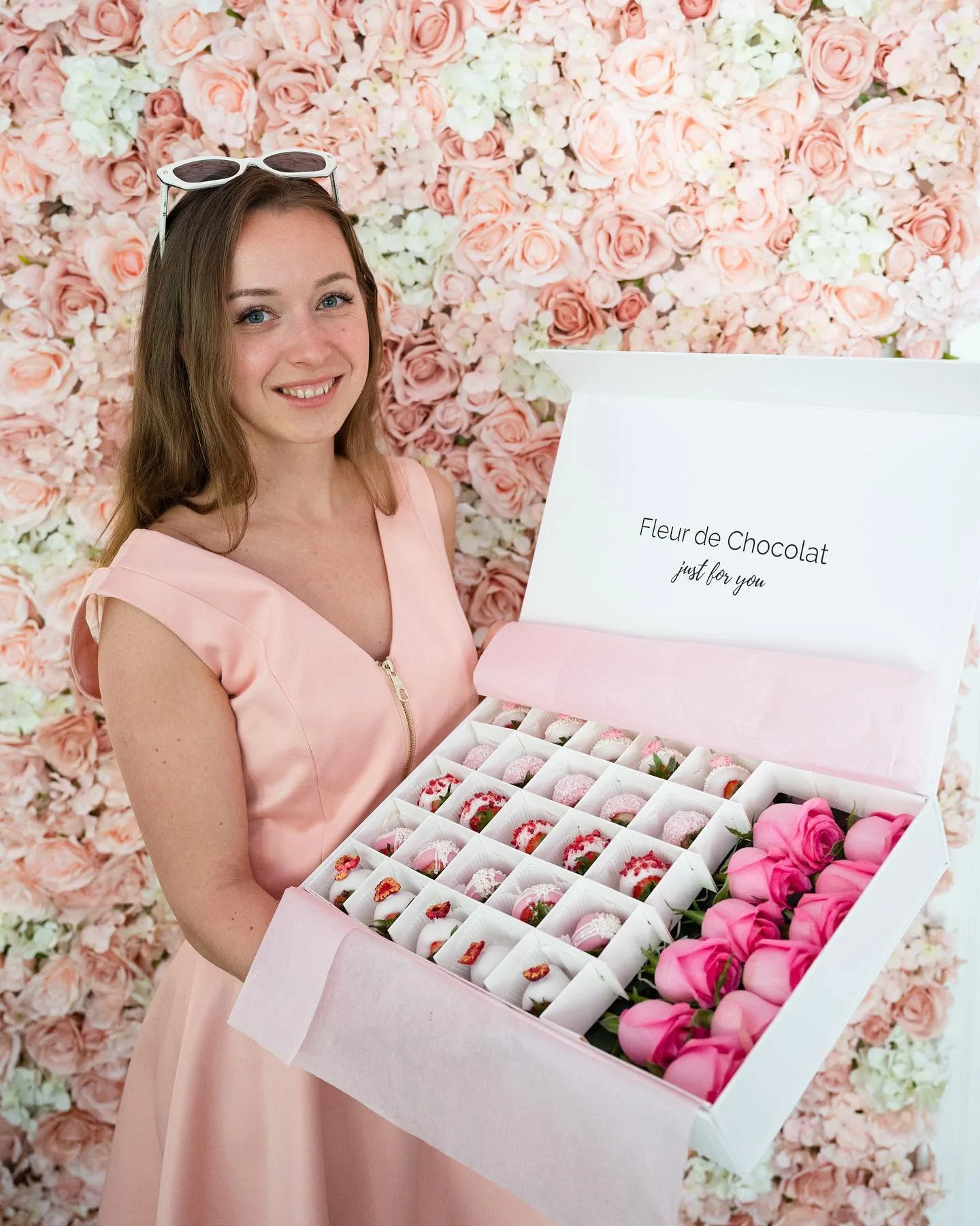 Fleur de Chocolat Blumenstrauß mti Schokolade